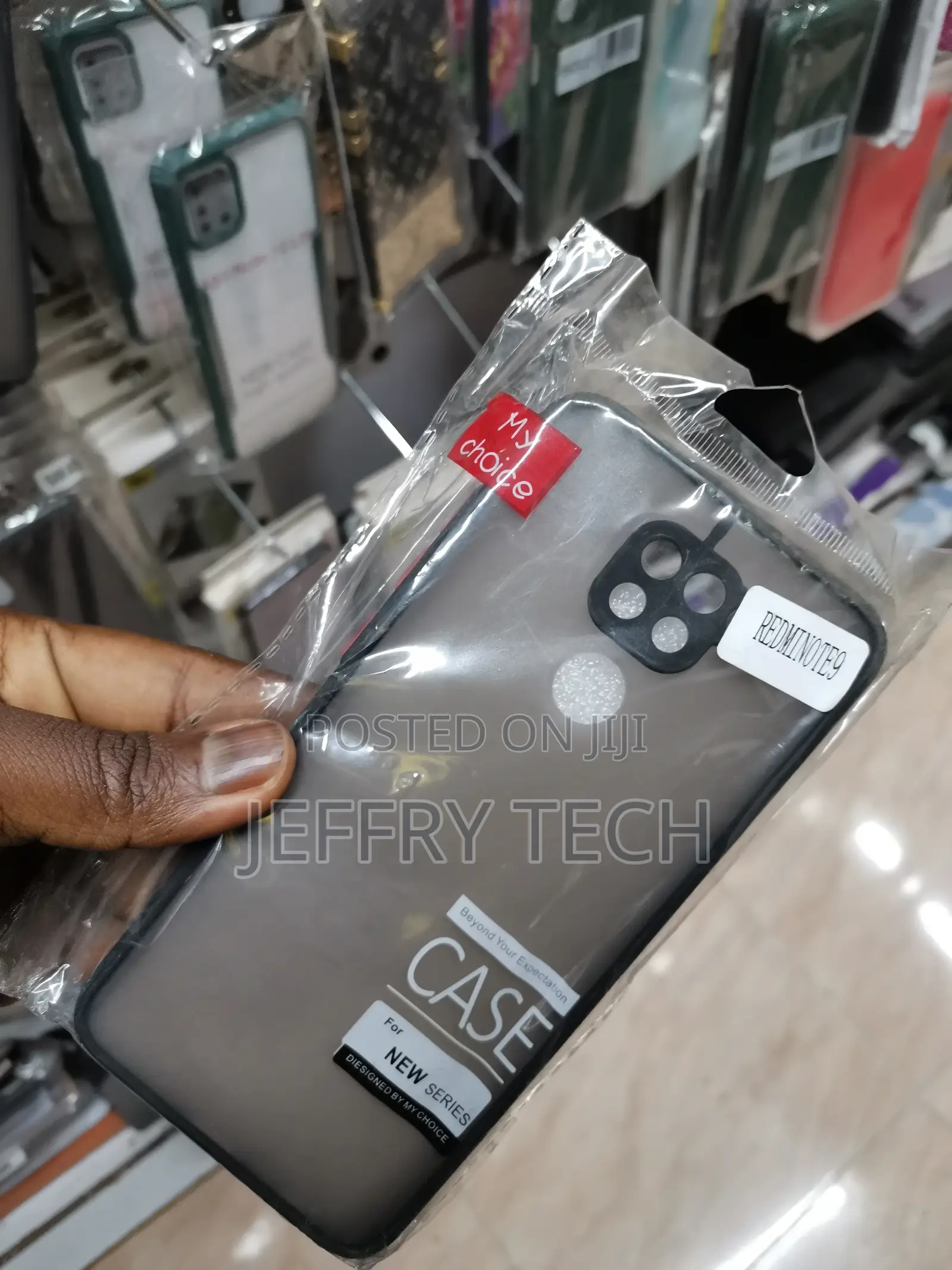 Case Xiaomi Redmi Note 9 Softcase My Choice Bumper Dove