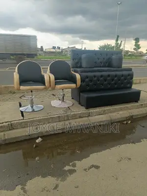 Pedicure Seat 3 Seater and 2 Salon Chairs 