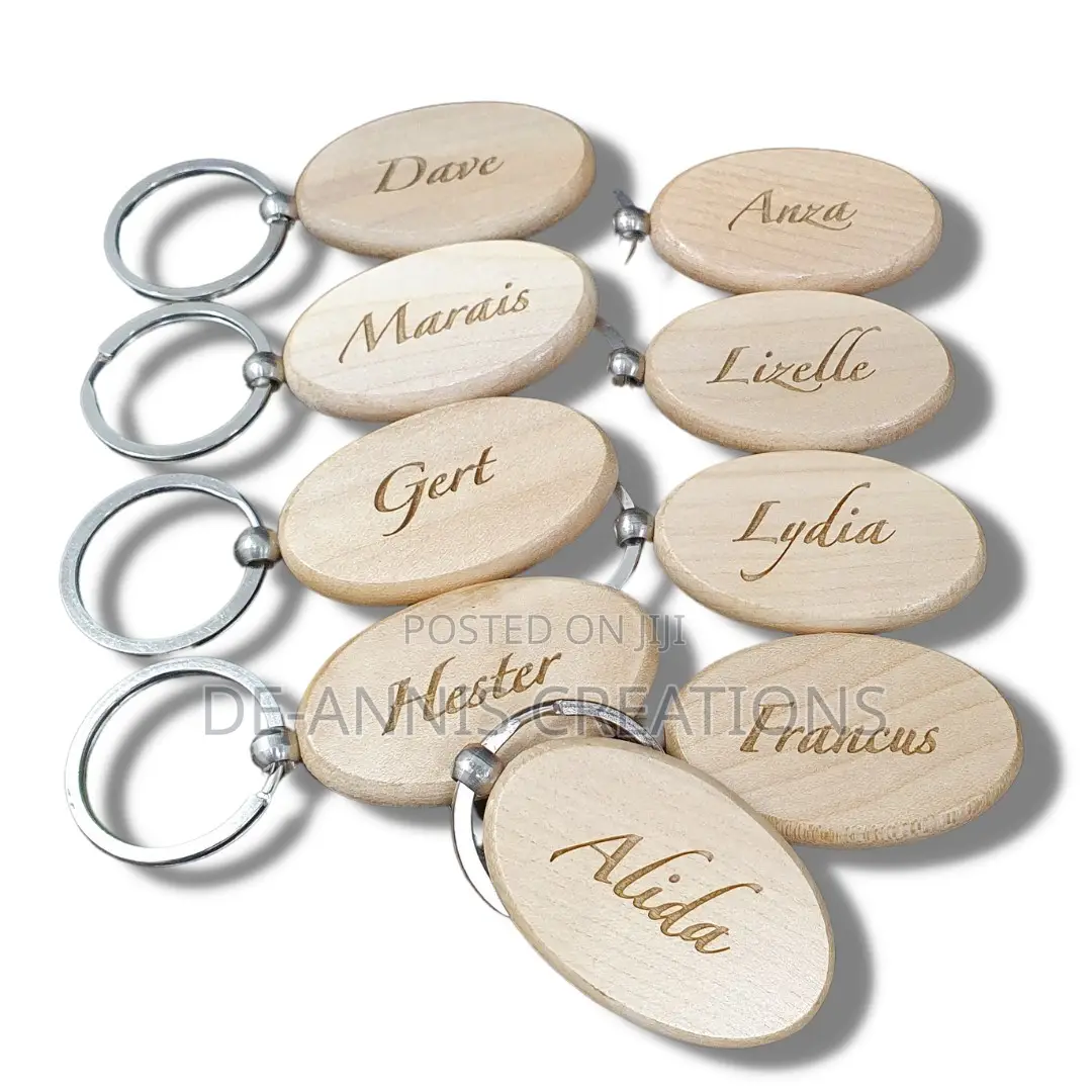 Branded Wooden Keyholders