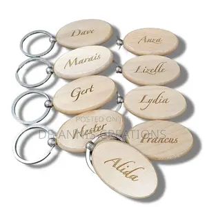 Branded Wooden Keyholders