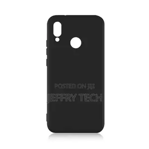 Black Matte TPU Silicone Cover for Huawei P20