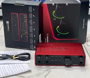 Focusrite Scarlett 2i2 4th Gen 2x2 USB Audio Interface