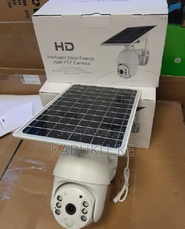 UBOX Solar CCTV Security Camera – Wifi Ubox PTZ Solr CCTV