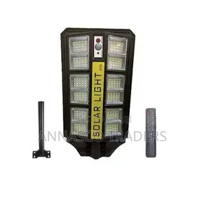 Solar Light 200W Dusk to Dawn Street Lamp + Pole