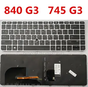 Hp Elitebook 840 G3 /745 G3 /745 G4 Backlit Keyboard