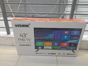 Vision Plus 43inch Smart Android TV With Bluetooth