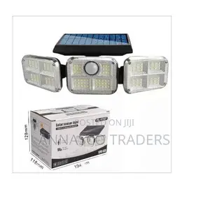 Solar Light 3heads LED Motion Sensor Waterproof for Outdoors
