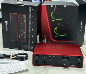 Focusrite Scarlett 2i2 4th Gen Usb Studio Audio Interface
