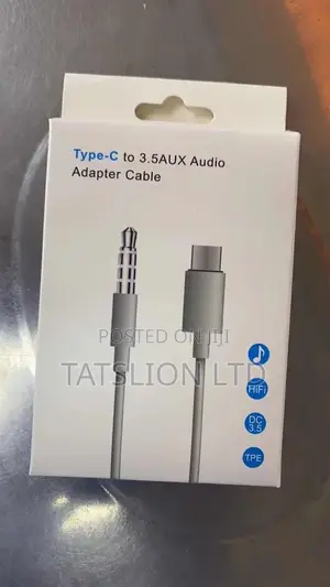 Type C to Aux Audio Cable 3.5