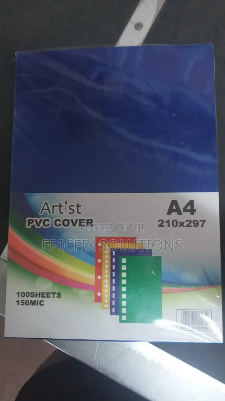 PVC Binding Covers Available