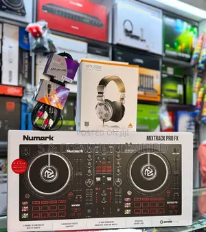 Numark Pro FX DJ Controller Headphones RCA Cables