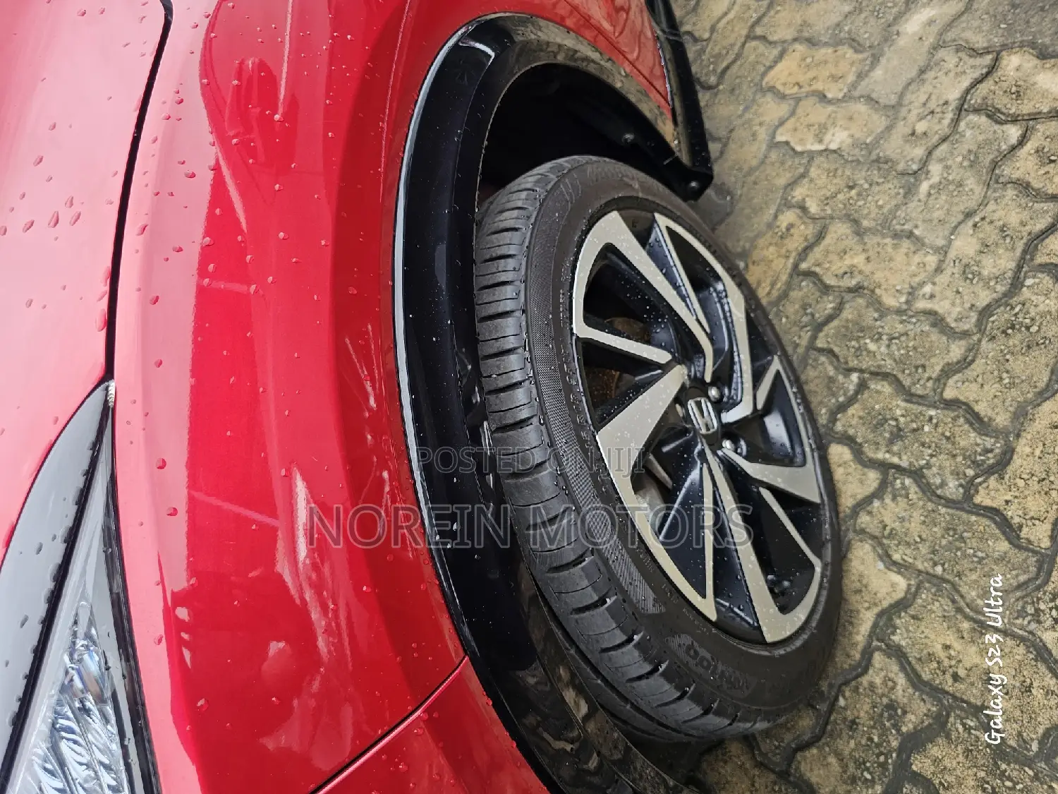 Honda Vezel 2017 Red