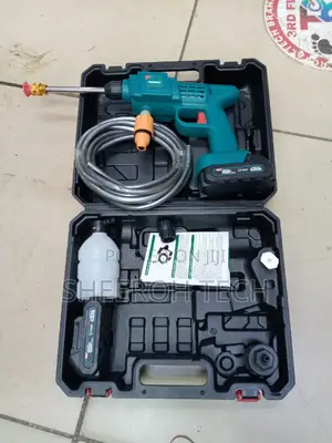 Cordless Car Wash 2 Batteries New