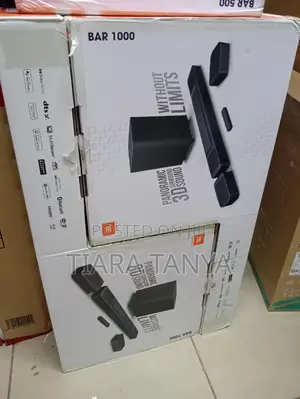 JBL Bar 1000 7.1.4 Ch Soundbar With Detachable Surround