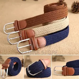 Wooven Waist Belt - Stretching