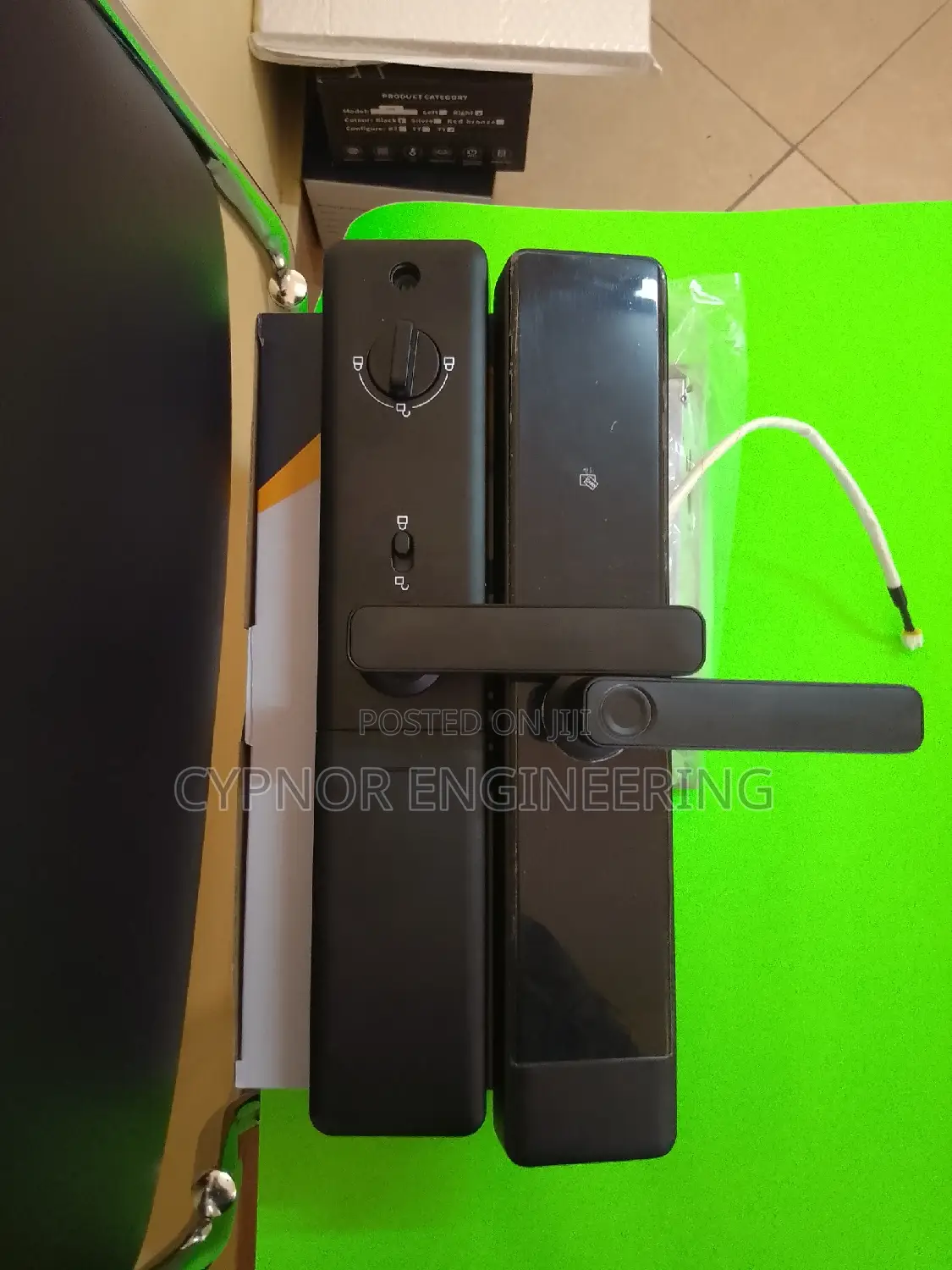 Smart Security Door Lock With Fingerprint