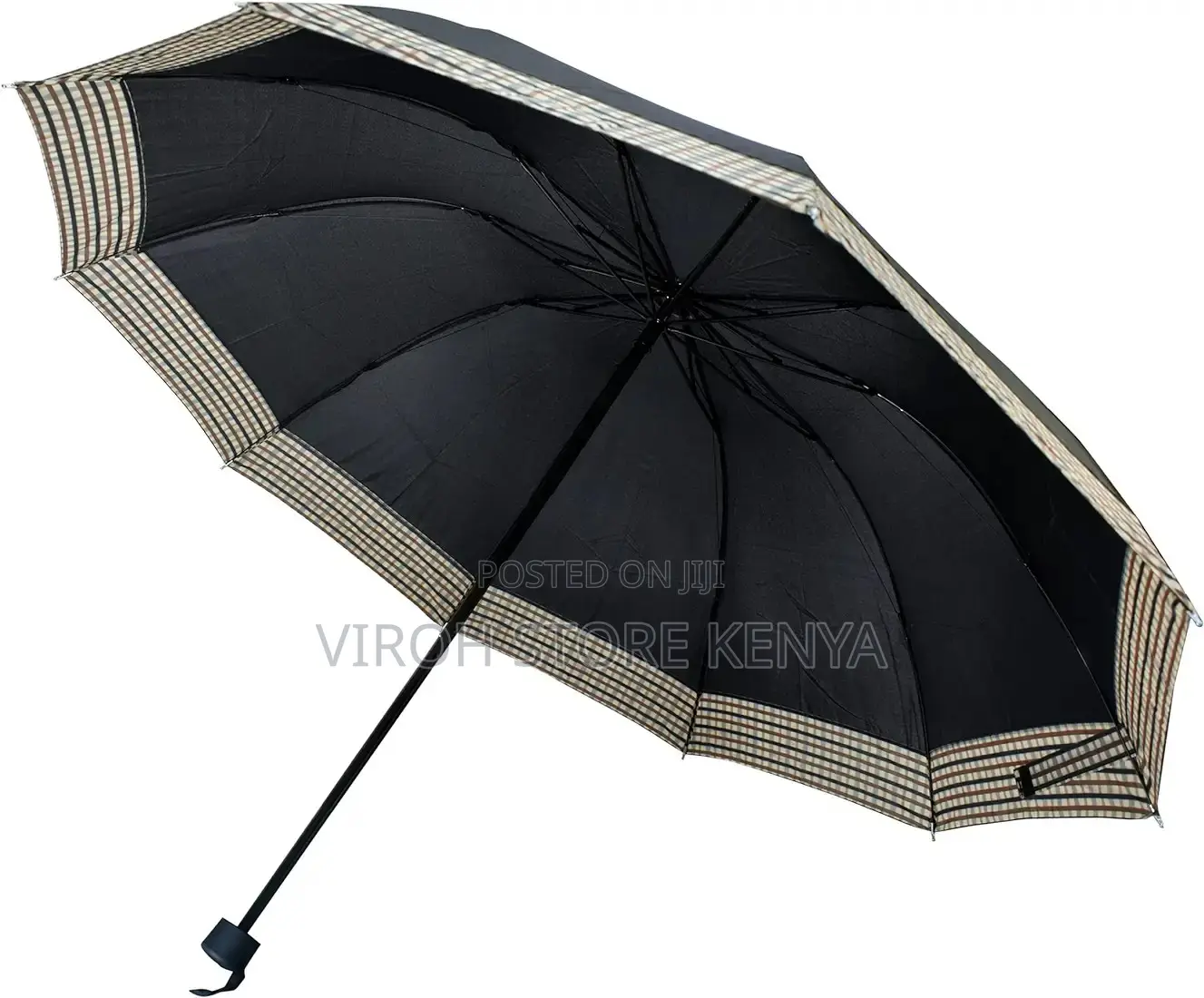 Foldable Pocket Umbrella - Black Unisex Umbrella / Umbrellas