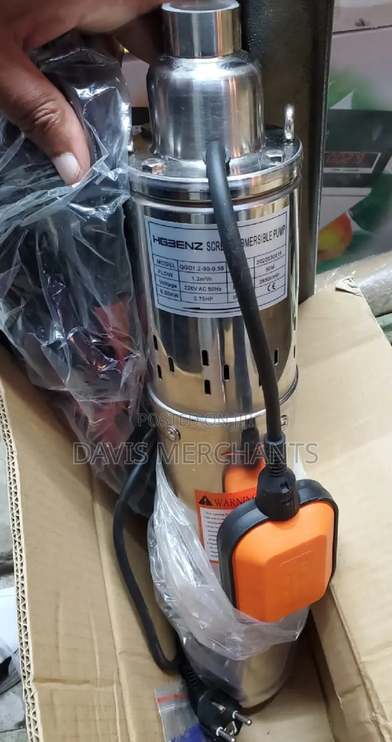 Submersible Water Pump With Floating Switch