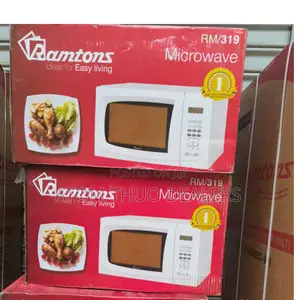 White RM/319 Ramtons Digital Microwave Oven -White