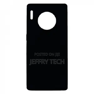Silicone Gel Cover Case Huawei Mate 30 Pro Black