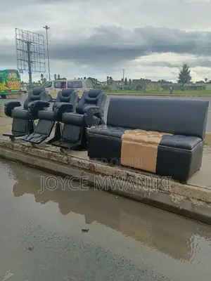 Barber Seats 3 Pieces and a Wai Bench 