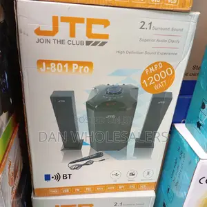 JTC 2.1ch-12,000w-J-801 Pro+Free Mic