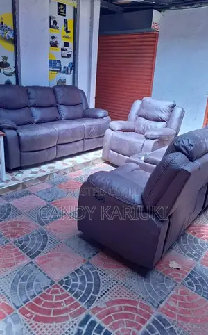Standard Size 6 Seater Recliner Sofa Set