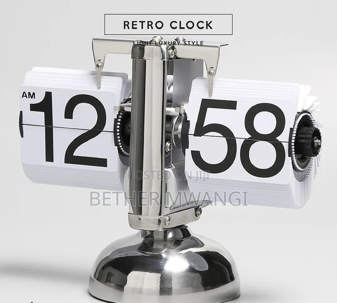 Retro Digital Flip Desk Clock in Kenya