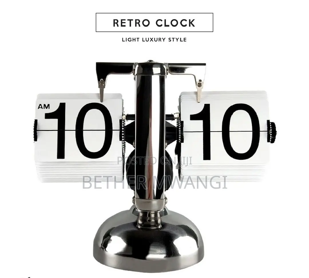 Retro Digital Flip Desk Clock in Kenya