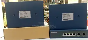 4port Long Range Surveillance Poe Switch With Uplinks Port