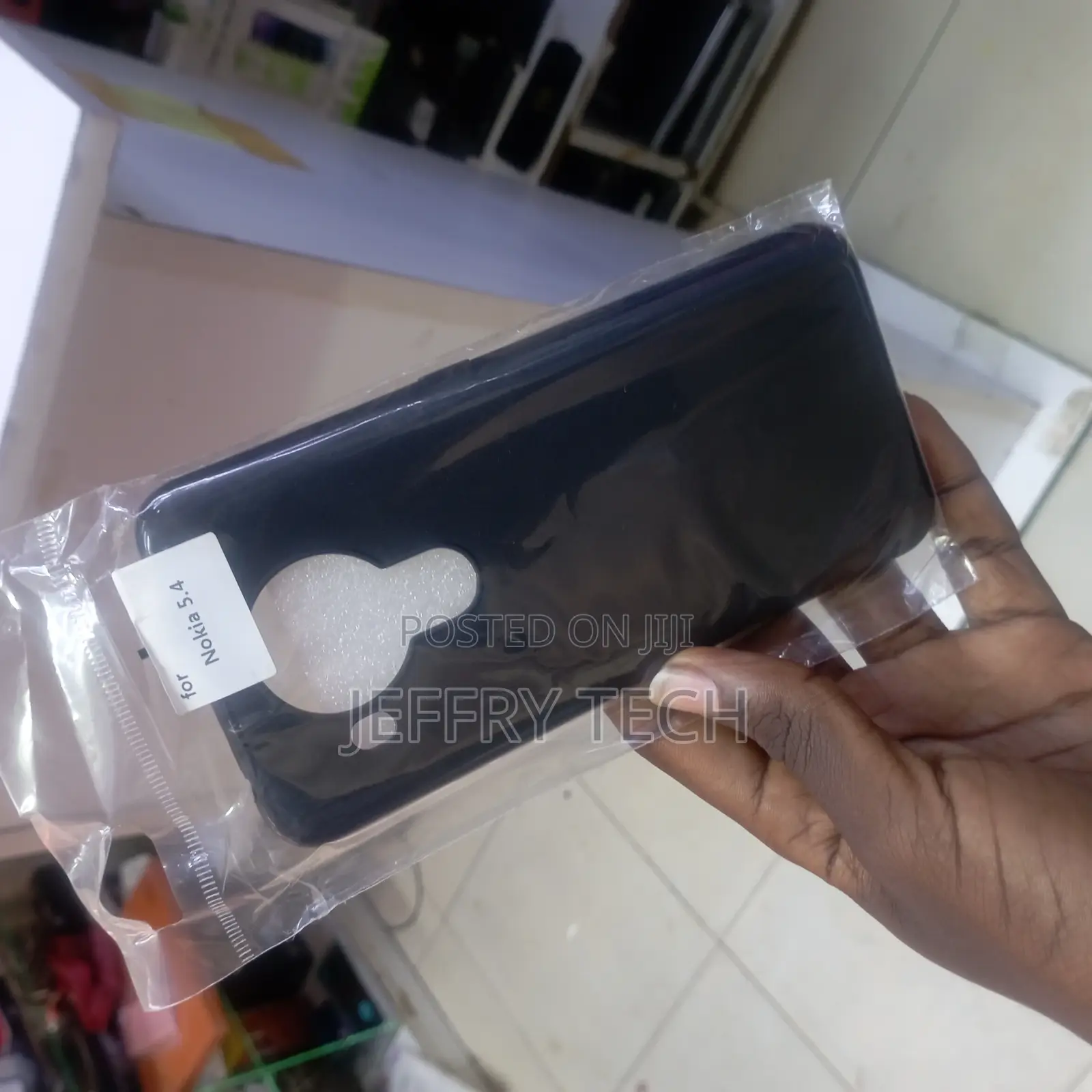 Silicone Case for Nokia 5.4-Black