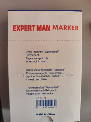 Marker Pens Dozen 12pcs Permanent Marker Pens