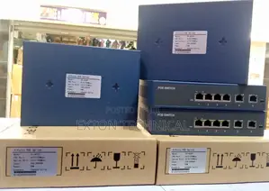 100-240vac Input 96w Power With 2 Uplink Port 4 Poe Switch