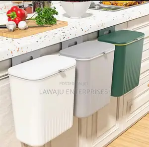 Green Cabinet Storage Bucket