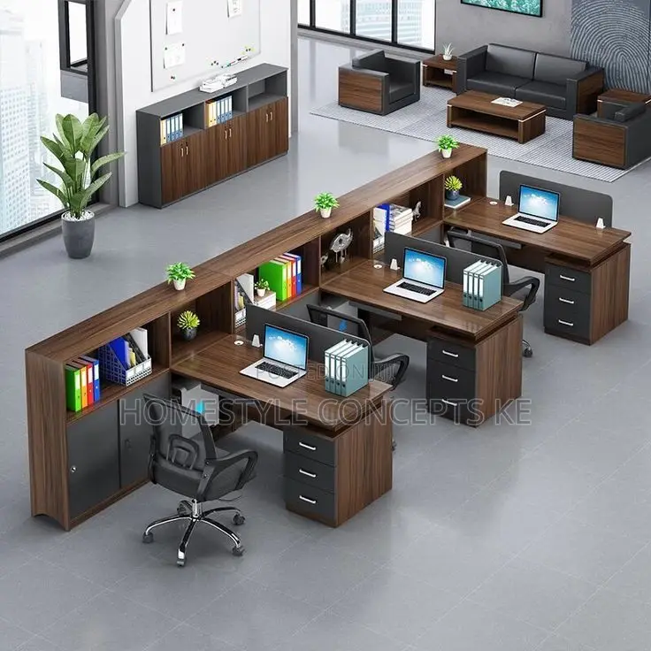 Office Interiors/Partitions and Design Reception Workstation