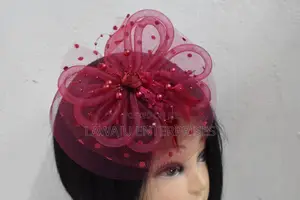 Burgundy Women's Fascinator