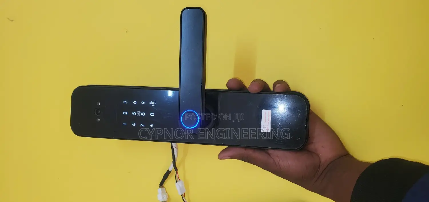 Automatic Security Biometric Fingerprint Sensor Handle Lock