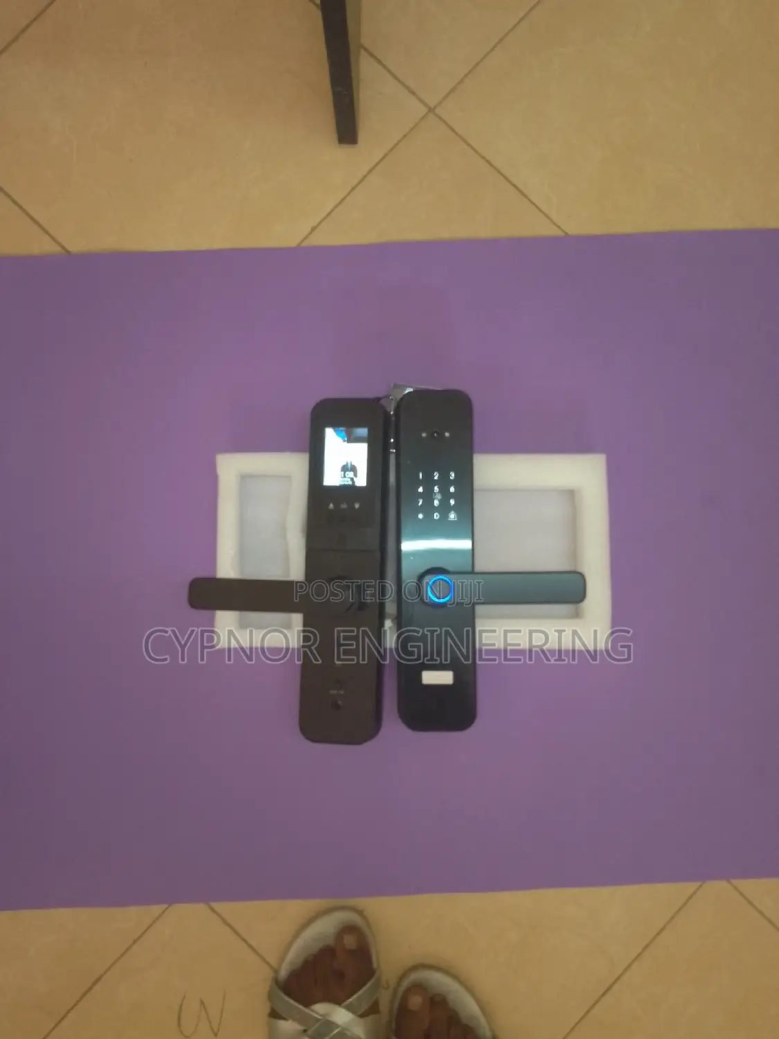 Fingerprint Keyless Entry Door Lock Built in Wifi