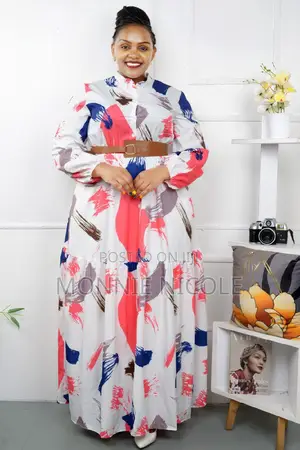 Coloured Maxi Dress