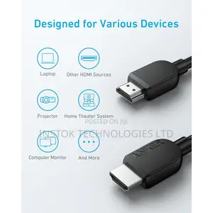 Anker HDMI 2.1 Cable at 60hz 48 GBPS 6ft 1.8M