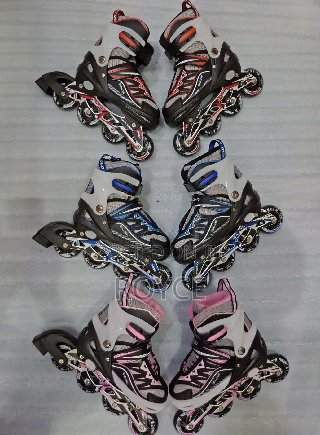 Adjustable Illuminating Inline Skates