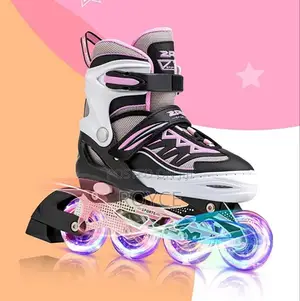 Adjustable Illuminating Inline Skates