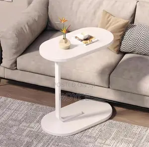 C-Shaped Sofa Table