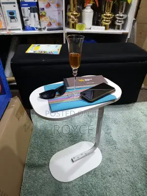 C-Shaped Sofa Table