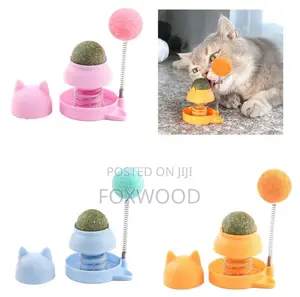 Catnip Rotatable Cat Licking Ball