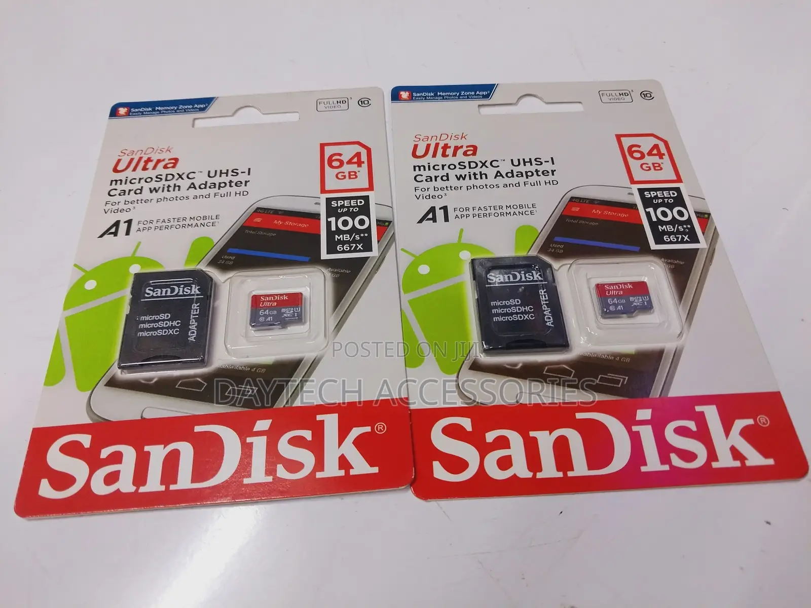 Sandisk Ultra A1 64gb Microsdxc Class 10 Uhs-1 Mobile Memory