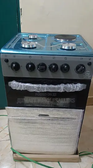 Cooker Eurochef 3+1 Free Standing Cooker With Electric Oven.