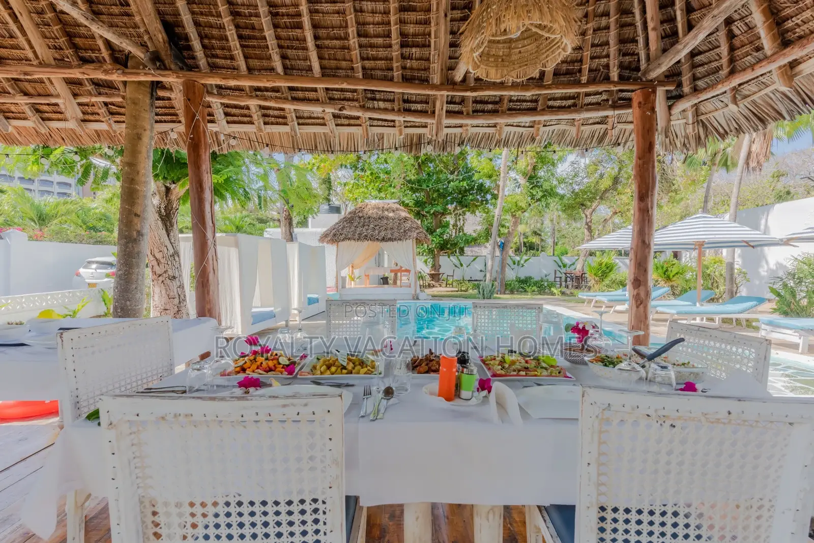 5 Bedroom Beachfront Villa in Diani