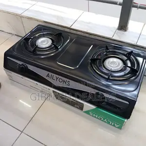 Ailyons 2 Burner Stainless Steel Gas Cooker