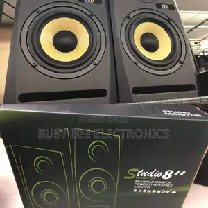 Studio 8 KRK Studio Monitor Speakers